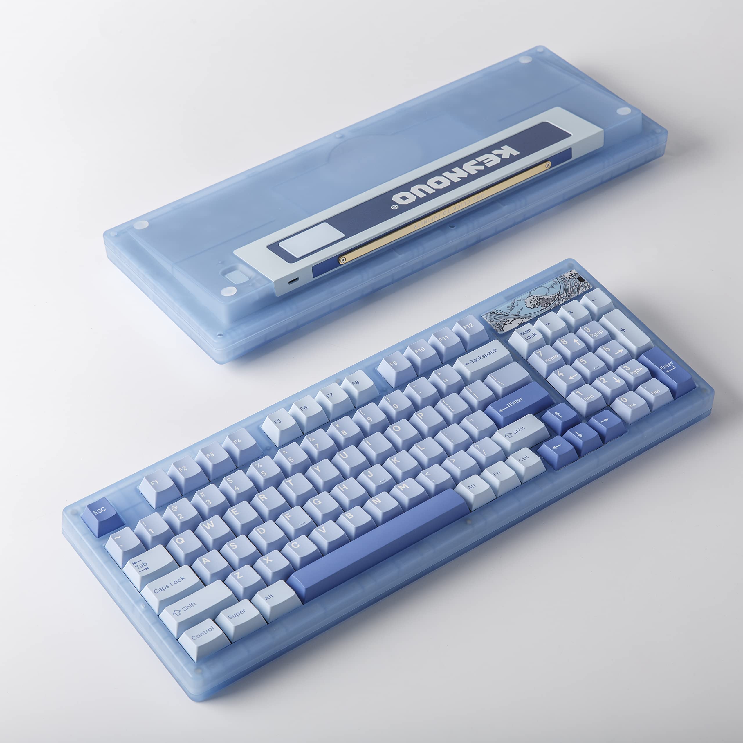 YUNZII Keynovo IF98 98キー 96％ メカニカルキーボード Amazon.com: YUNZII Keynovo IF98 98 Key 96% 1800 Hot Swappable